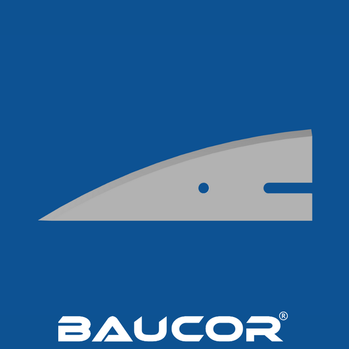 127 mm Lange gebogene Schneidklinge, Teilenummer 93045